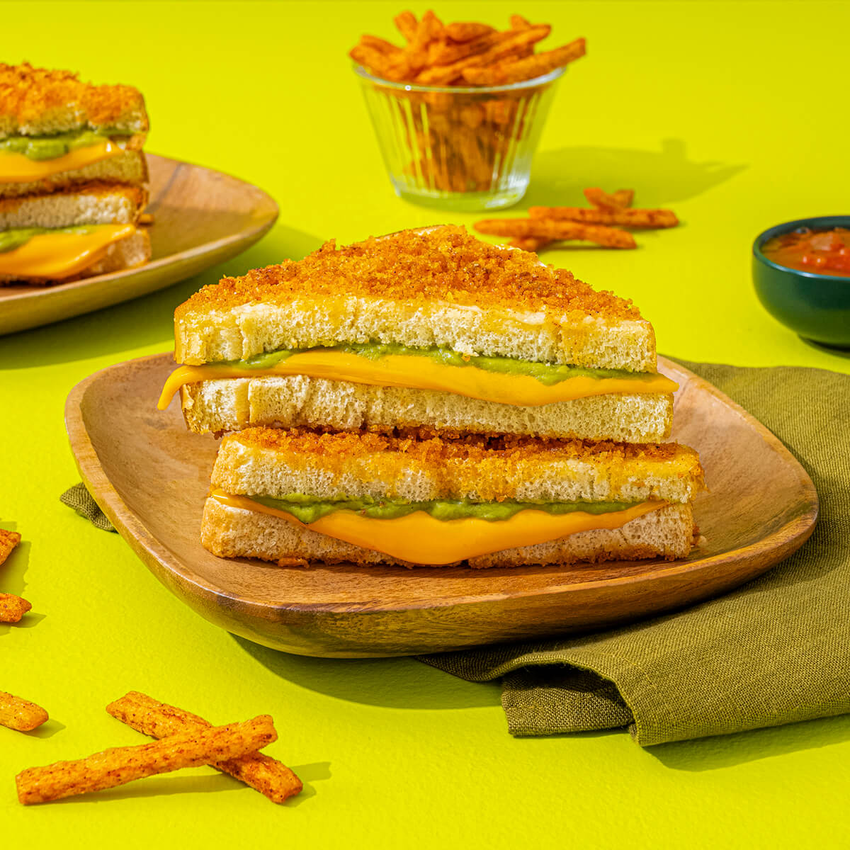 DORITOS® DINAMITA® Guacamole Grilled Cheese Doritos